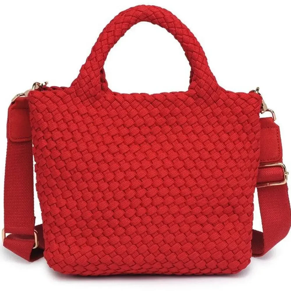 Sky's The Limit Small Sustainable Crossbody Bag | Red